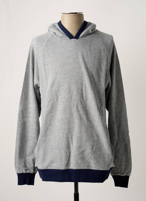 Sweat-shirt à capuche bleu BASK IN THE SUN pour homme