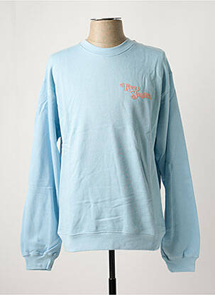 Sweat-shirt manches longues manches longues bleu MAISON LABICHE homme