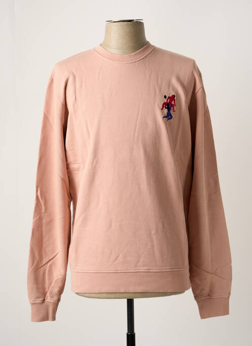 Sweat-shirt rose OLOW pour homme