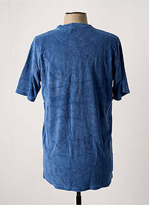 T-shirt coupe droite manches courtes bleu CASTART homme