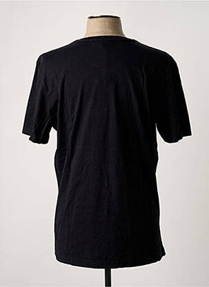 T-shirt broderie manches courtes noir MAISON LABICHE homme
