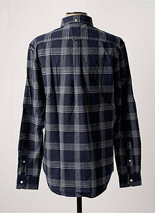 Chemise manches longues manches longues bleu FARAH homme
