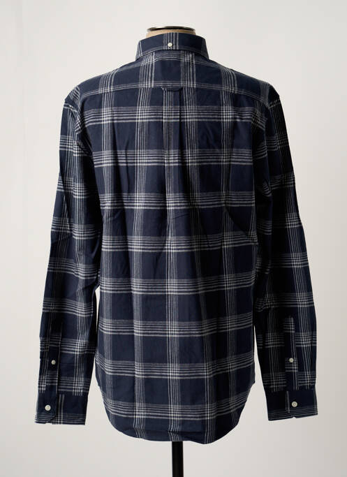 Chemise manches longues bleu FARAH pour homme