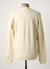 Sweat-shirt beige BLOTTER ATELIER pour homme seconde vue