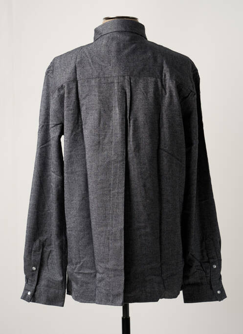 Chemise manches longues noir MAISON LABICHE pour homme