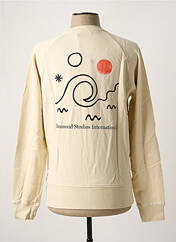 Sweat-shirt beige EDMMOND STUDIOS pour homme seconde vue