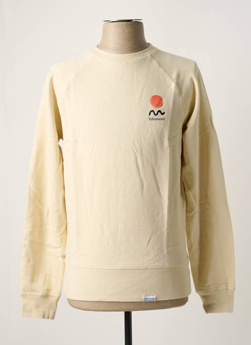 Sweat-shirt beige EDMMOND STUDIOS pour homme