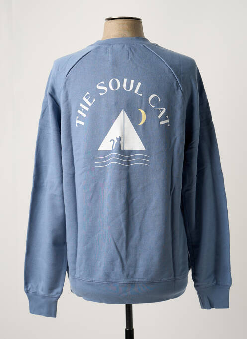 Sweat-shirt bleu LA PAZ pour homme
