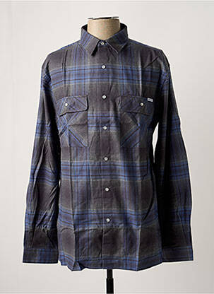 Chemise manches longues poches gris MAISON LABICHE homme