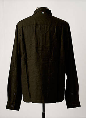 Chemise manches longues poches vert KARDO homme