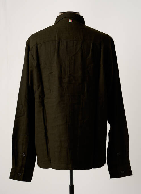 Chemise manches longues vert KARDO pour homme