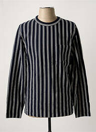 T-shirt coupe droite manches longues bleu BELLEROSE homme