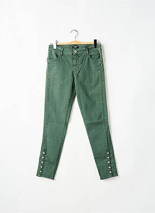 Jeans coupe slim taille basse taille basse vert HEARTLESS JEANS femme