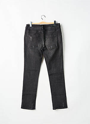 Jeans coupe slim effet usé délavé taille normale noir HEARTLESS JEANS femme
