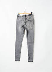 Jeans coupe slim gris ICHI pour femme seconde vue