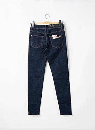 Jeans coupe slim tissage brut taille normale bleu FIFTY femme