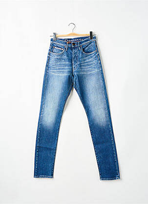 Jeans coupe slim slim taille haute bleu DONOVAN femme