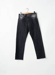 Jeans coupe droite taille haute taille haute gris DONOVAN femme