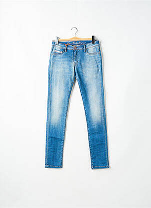 Jeans coupe slim slim taille basse bleu DN.SIXTY SEVEN femme