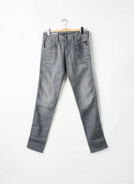 Jeans coupe slim slim taille normale gris REPLAY homme