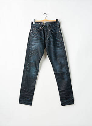 Jeans coupe slim fermeture boutonnée sur le devant taille normale bleu G STAR homme