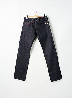 Jeans coupe droite fermeture boutonnée sur le devant bleu G STAR homme