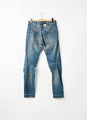 Jeans coupe droite fermeture boutonnée sur le devant bleu G STAR homme