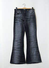 Pantalon flare taille normale taille normale gris BE YOU K femme