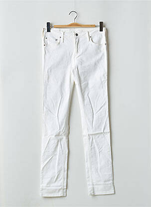 Pantalon slim stretch taille normale blanc CIMARRON femme