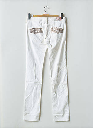 Pantalon slim stretch taille normale blanc CIMARRON femme