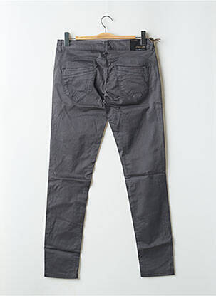 Pantalon slim stretch taille normale gris FIVE PM femme
