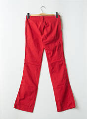 Pantalon droit rouge CIMARRON pour femme seconde vue