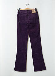 Pantalon droit violet CIMARRON pour femme seconde vue