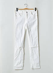 Pantalon slim blanc CIMARRON pour femme seconde vue