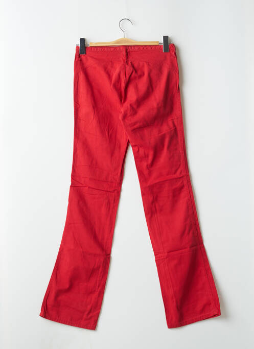 Pantalon droit rouge CIMARRON pour femme