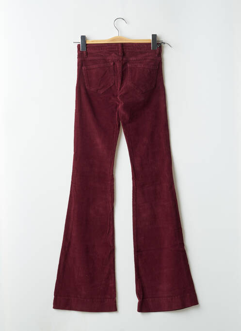 Pantalon flare rouge FIVE PM pour femme