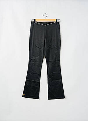 Pantalon flare coupe évasée noir DDP femme