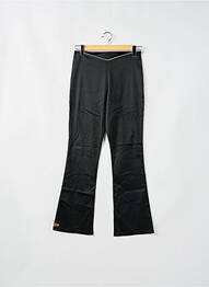 Pantalon flare coupe évasée noir DDP femme