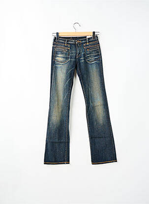 Jeans coupe slim poches bleu DIESEL femme