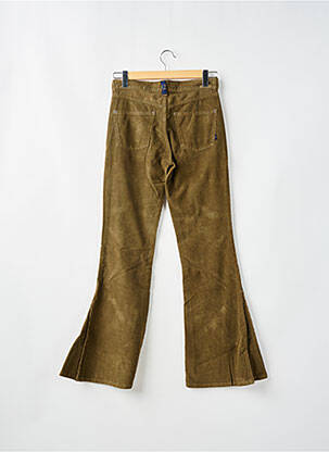 Pantalon flare coupe évasée vert FREEMAN T.PORTER femme