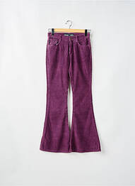 Pantalon flare taille normale taille normale violet FREEMAN T.PORTER femme