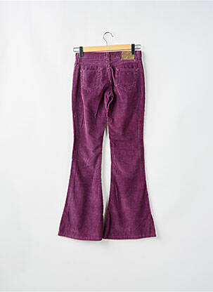 Pantalon flare taille normale taille normale violet FREEMAN T.PORTER femme