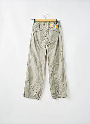 Pantalon cargo poches taille normale vert FREEMAN T.PORTER femme