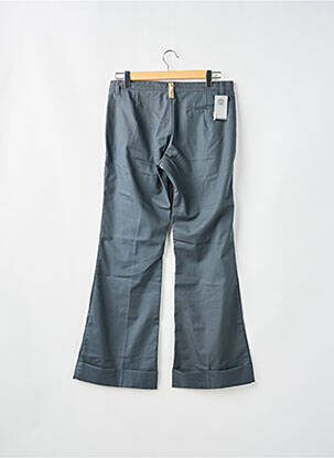 Pantalon flare fermeture zippée sous rabat boutonné gris FREEMAN T.PORTER homme