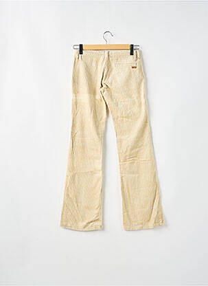 Pantalon flare coupe évasée beige FREEMAN T.PORTER femme