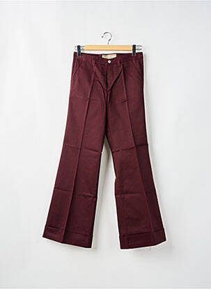 Pantalon flare taille normale taille normale violet FREEMAN T.PORTER femme