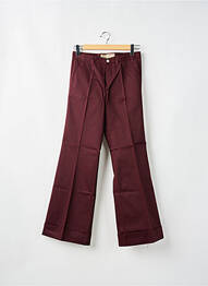 Pantalon flare taille normale taille normale violet FREEMAN T.PORTER femme