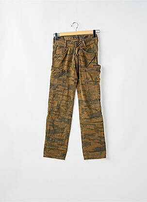 Pantalon cargo coupe droite vert FREEMAN T.PORTER femme