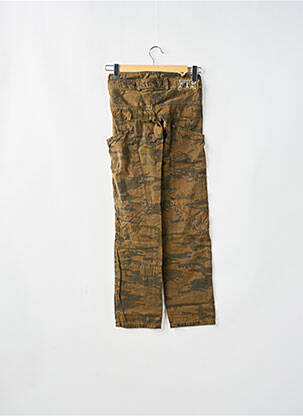 Pantalon cargo coupe droite vert FREEMAN T.PORTER femme