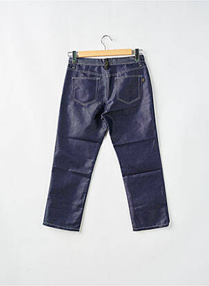 Pantacourt coupe droite bleu FREEMAN T.PORTER femme